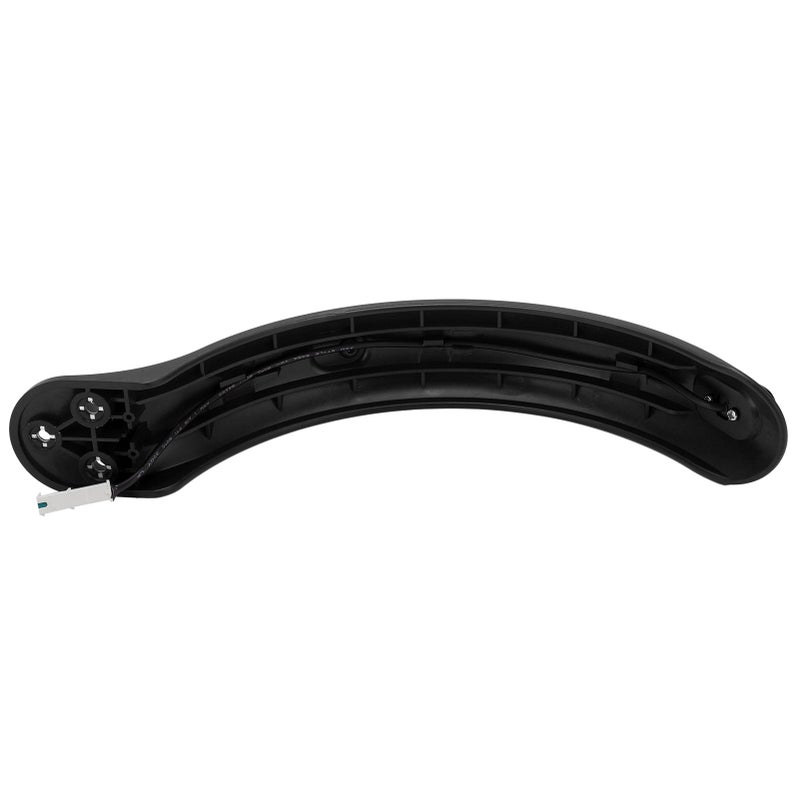 Electric Scooter Rear Fender Mugguard with Hook and Taillight for Xiaomi Mijia M365 AccessoriesBlack - Image 3
