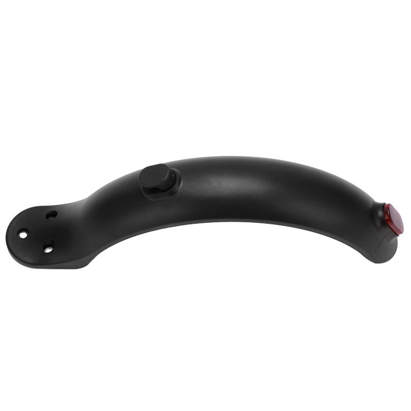 Electric Scooter Rear Fender Mugguard with Hook and Taillight for Xiaomi Mijia M365 AccessoriesBlack - Image 2