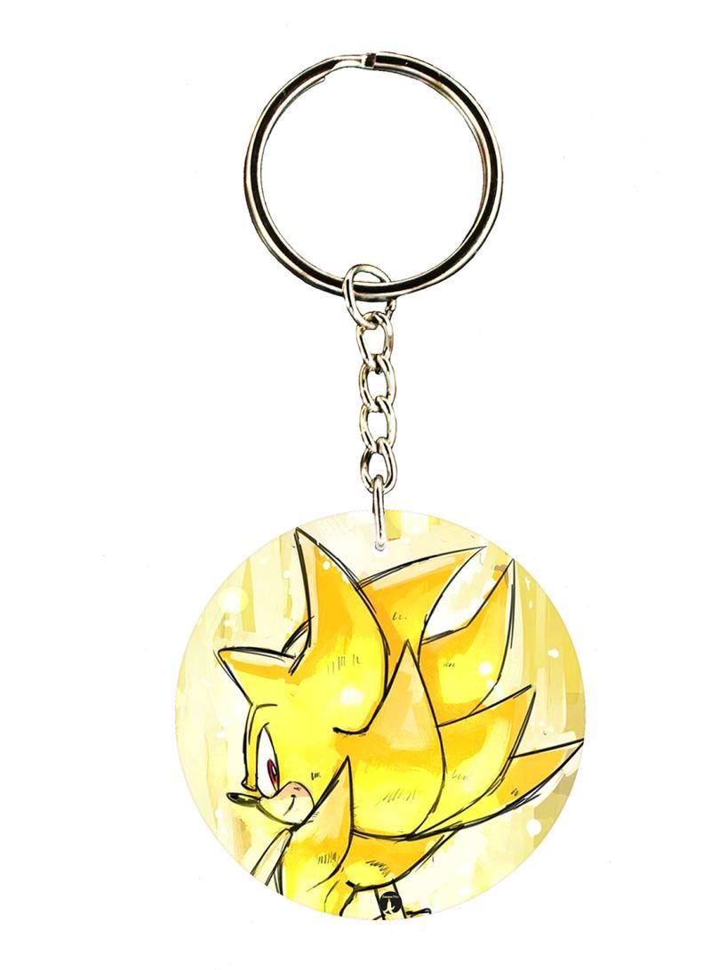 RKN Sonic Printed Keychain