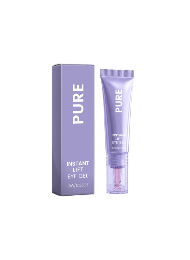 PURE Instant Lifting Eye Gel by PURE, Lightweight Refreshing Under Eye Moisturizer, Non-Greasy, Non-Clogging, Portable Eye Care for Daily Skincare & Makeup Prep, 0.35oz - Image 5