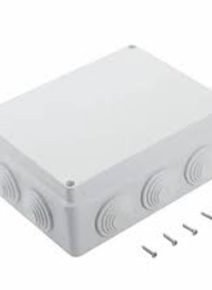 KNP KNP Electrical Junction Box with dimensions 100 x 100 x 50 mm is a compact and reliable enclosure designed to house and protect electrical connections and components.  - Image 2