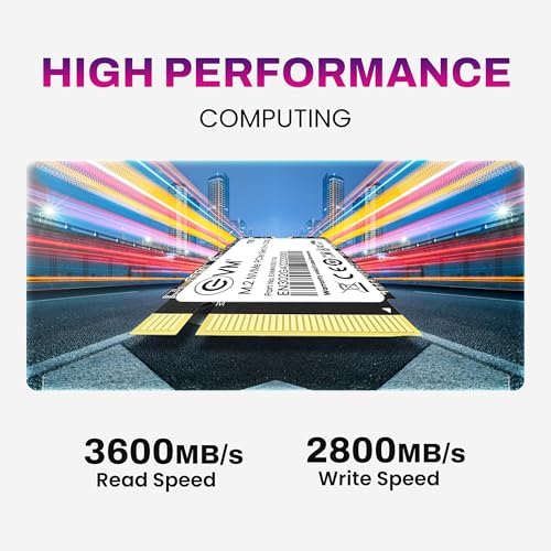 EVM 512GB M.2 NVMe SSD 2230 | PCIe Gen3x4 Internal SSD| 3600MB/s Read | 2800MB/s Write | 3D NAND Flash | High Performance Storage | Compact Size | For Laptop & Mini PC | 5 Year Warranty(EVMNV30/512GB) - Image 3