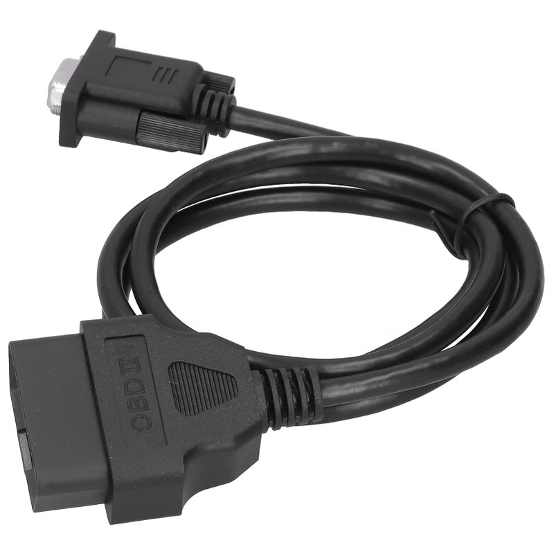 KIMISS كابلات KIMISS OBD2، 16 دبوس OBD2 إلى RS232 DB9 محول واجهة تشخيص السيارة كابل تمديد كابل استبدال لأداة السيارة - Image 2