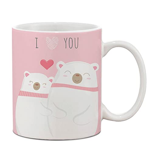 The Purple Tree Polyester Valentine's Day Gift Set - Cushion and Coffee Mug for Husband, Boyfriend, Wife, Girlfriend (1 Cushion, 1 Mug) - Image 2
