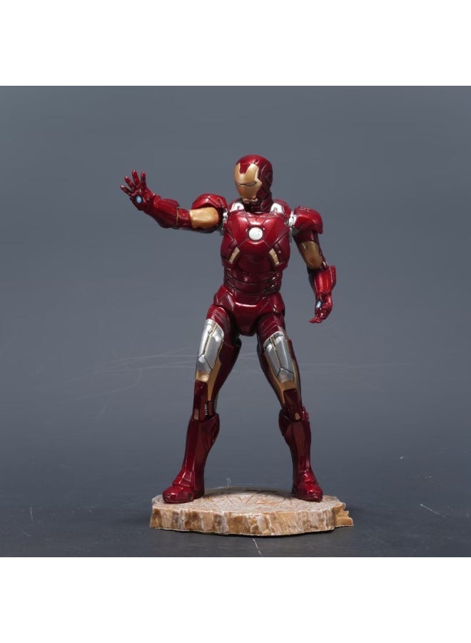 Avengers Marvel Marvel Standing Iron Man Statue Model Desktop Decoration Gift for Family and friends  - Image 1