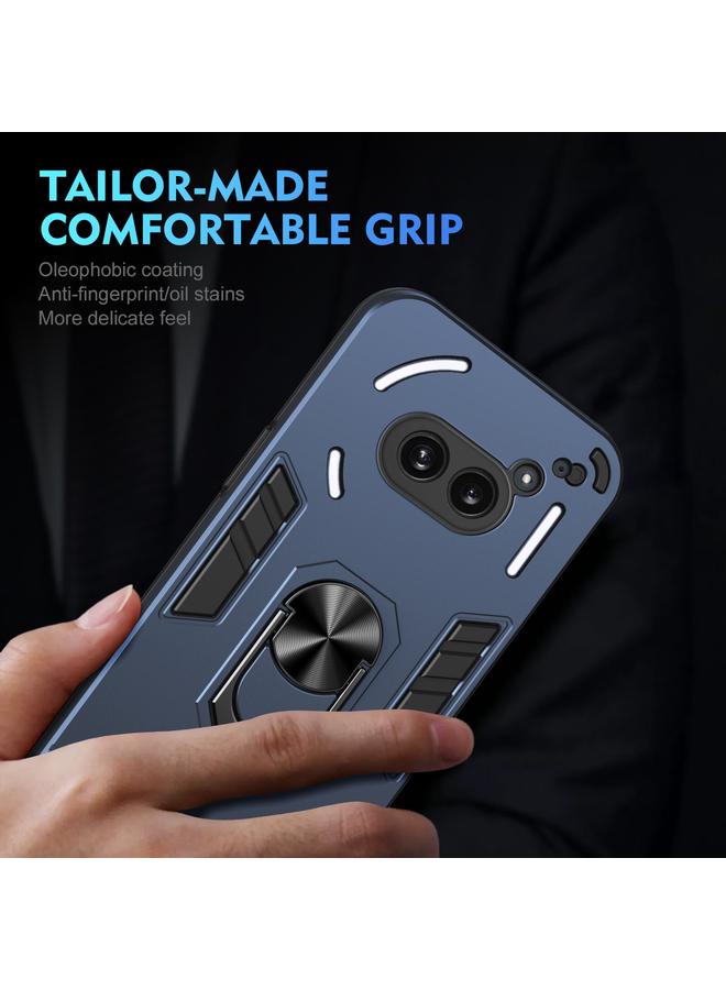 S-TOP Case For Nothing Phone 2a Shockproof Metal Ring Holder Phone Case - Image 5