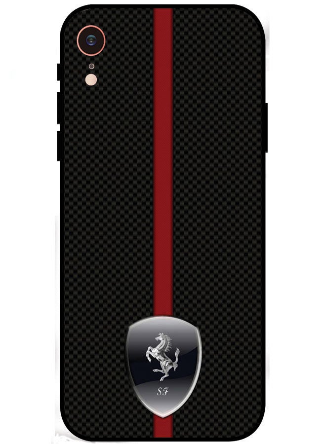 EYE CATCH Protective Case Cover For Apple iPhone X/XS Ferrari Logo - Image 1