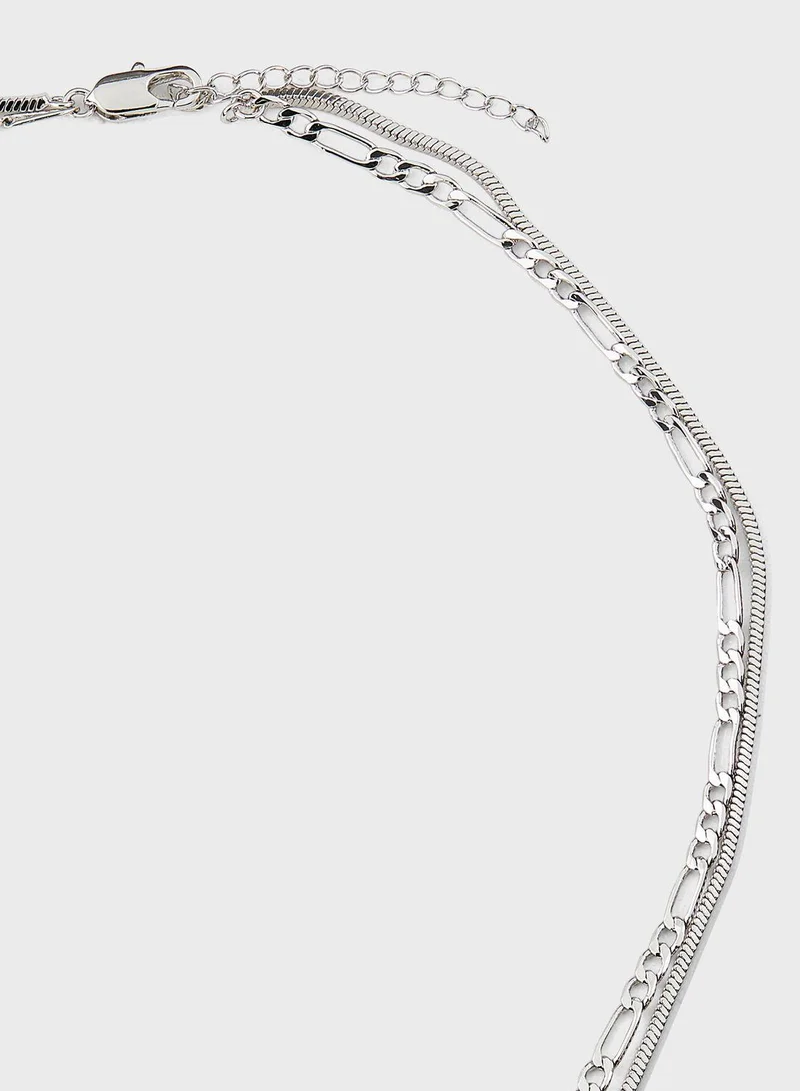 LUV AJ Cecilia Chain Long Necklaces