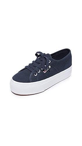 Superga womens 2790 Platform Sneaker, Navy, 8 US - Image 1