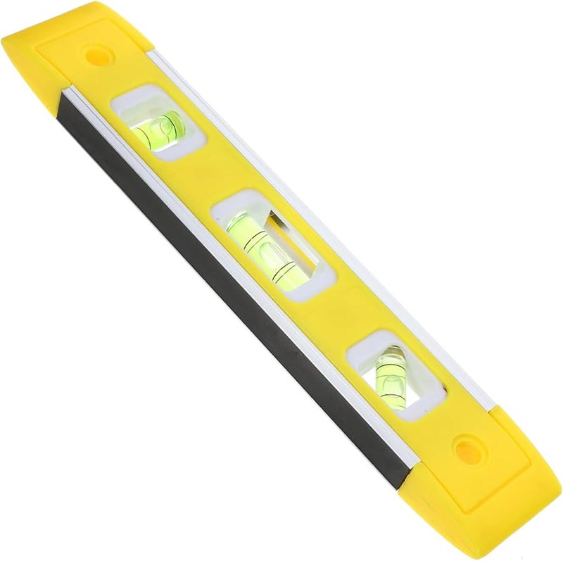 Operitacx ميني مغناطيسي فقاعة مستوى سبائك الألومنيوم عالية الدقة الأفقي الرأسي أداة الميل - Image 2