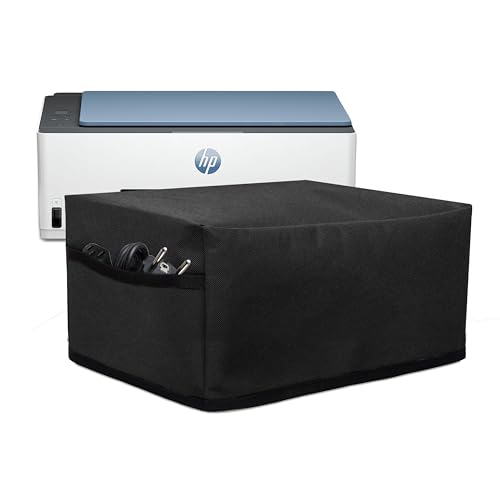 Crasome Dust & Water Proof Printer Cover for HP Smart Tank All-in-One 580 / 581 / 584 / 585 (Black) - Image 1