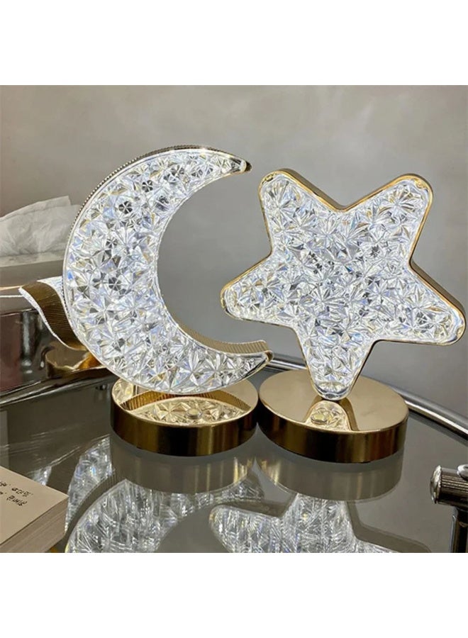 Crescent and star crystal lamps – a luminous artistic touch for the month of Ramadan - Image 1