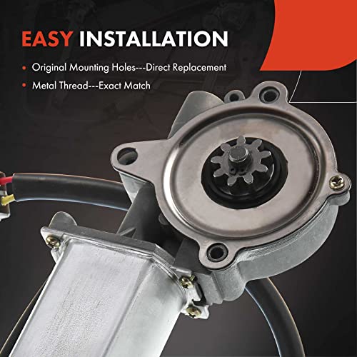 A-Premium Power Window Lift Motor Compatible with Ford F-150/250/350 Bronco Country Squire Cougar Thunderbird Mercury Grand Marquis Cougar Mark VIII, Replace# E9AZ5423394A - Image 5