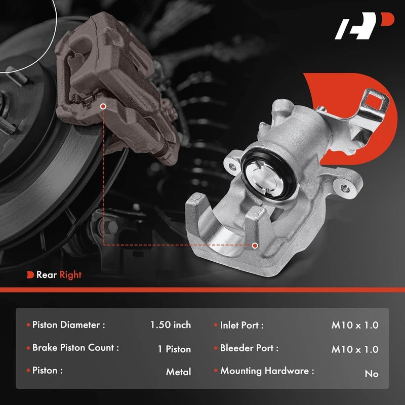 A-Premium Disc Brake Caliper Assembly for Mini Cooper - Image 2