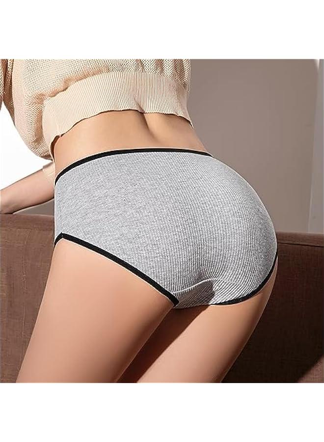 Teen Girls Cotton Underwear 6 Pack Comfort Lace Trim Briefs Panties - Image 5