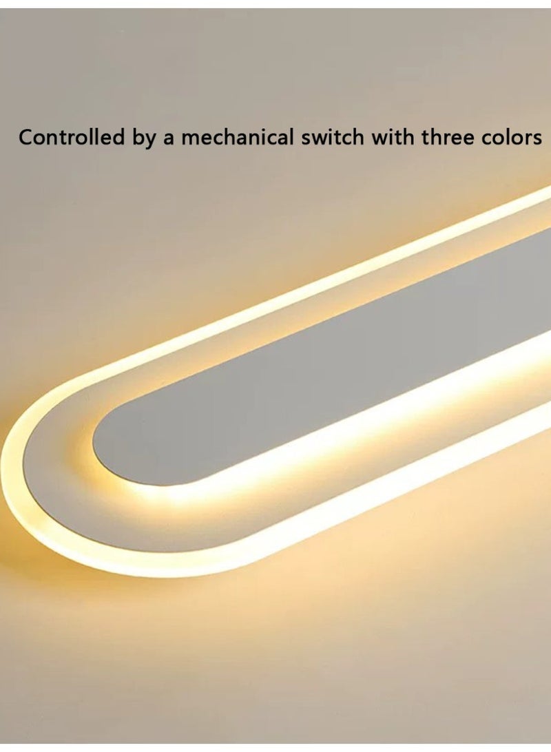 Modern Minimalist Oval Hallway Ceiling Light - Image 5