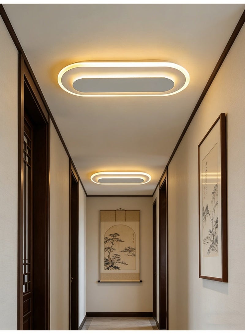 Modern Minimalist Oval Hallway Ceiling Light - Image 3