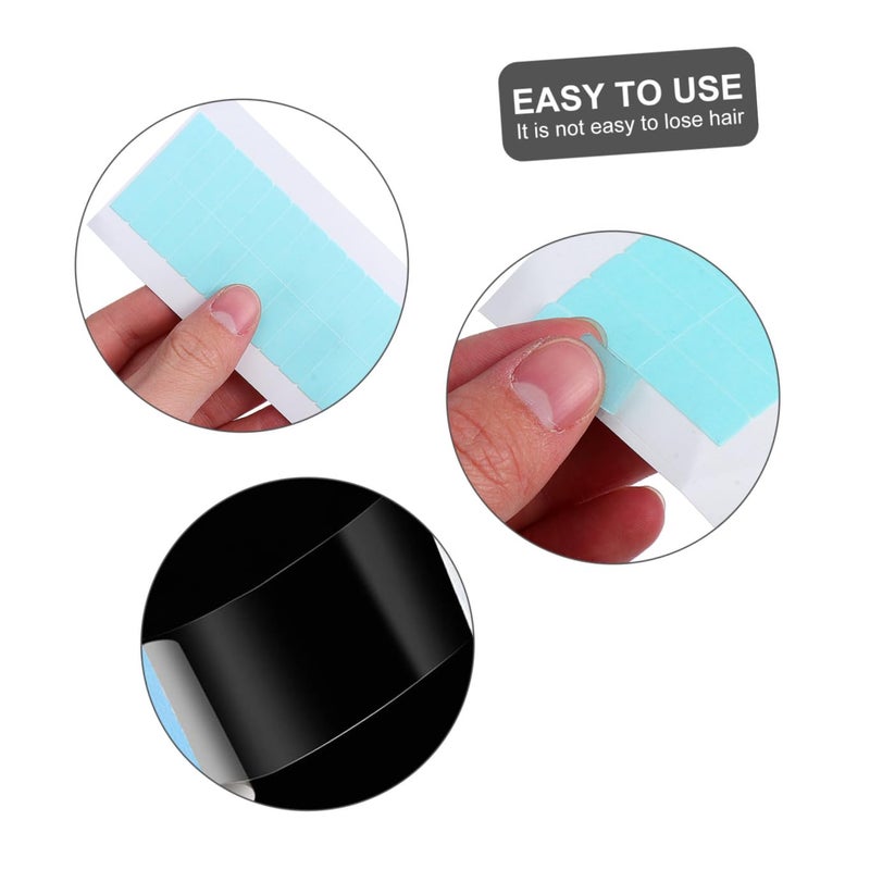 60pcs Invisible Hair Extension Tape Double Sided Adhesive Pad for Braids Wigs Natural Shine Easy Application - Image 3