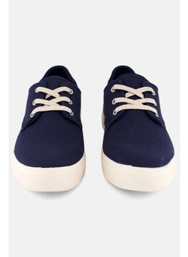 Sun Stone Men Kiva Medium Lace Up  Casual Shoes, Navy Blue  - Image 4