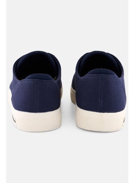 Sun Stone Men Kiva Medium Lace Up  Casual Shoes, Navy Blue  - Image 2