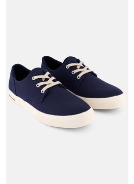 Sun Stone Men Kiva Medium Lace Up  Casual Shoes, Navy Blue  - Image 1