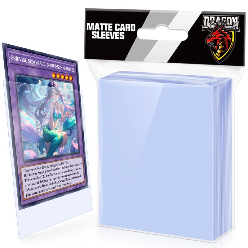 Kitoyz 100 Counts Card Sleeves Top Loaders for Trading Cards, Penny Soft Sleeves Baseball Card Sleeve Protectors Fit for Sports,Football,Game Cards - Image 1