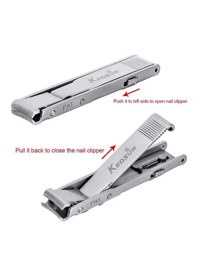 NIBEMINENT Manual Nose And Ear Hair Remover Trimmer Silver - Image 3