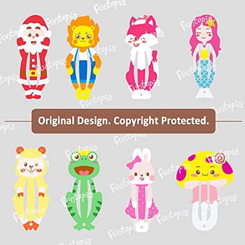 Funtopia Hair Clips, Funtopia 100 Pcs Cute Snap Clips Barrettes for Women Teens Girls Kids, Colorful No Slips Metal Fruit Animal Hair Clips for Birthday Party Christmas Gift - Image 2