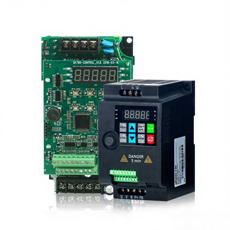 Single Phase AC220V Vector Inverter VFD Variable Frequency Converter for Stepless Motor Speed Control - Image 4