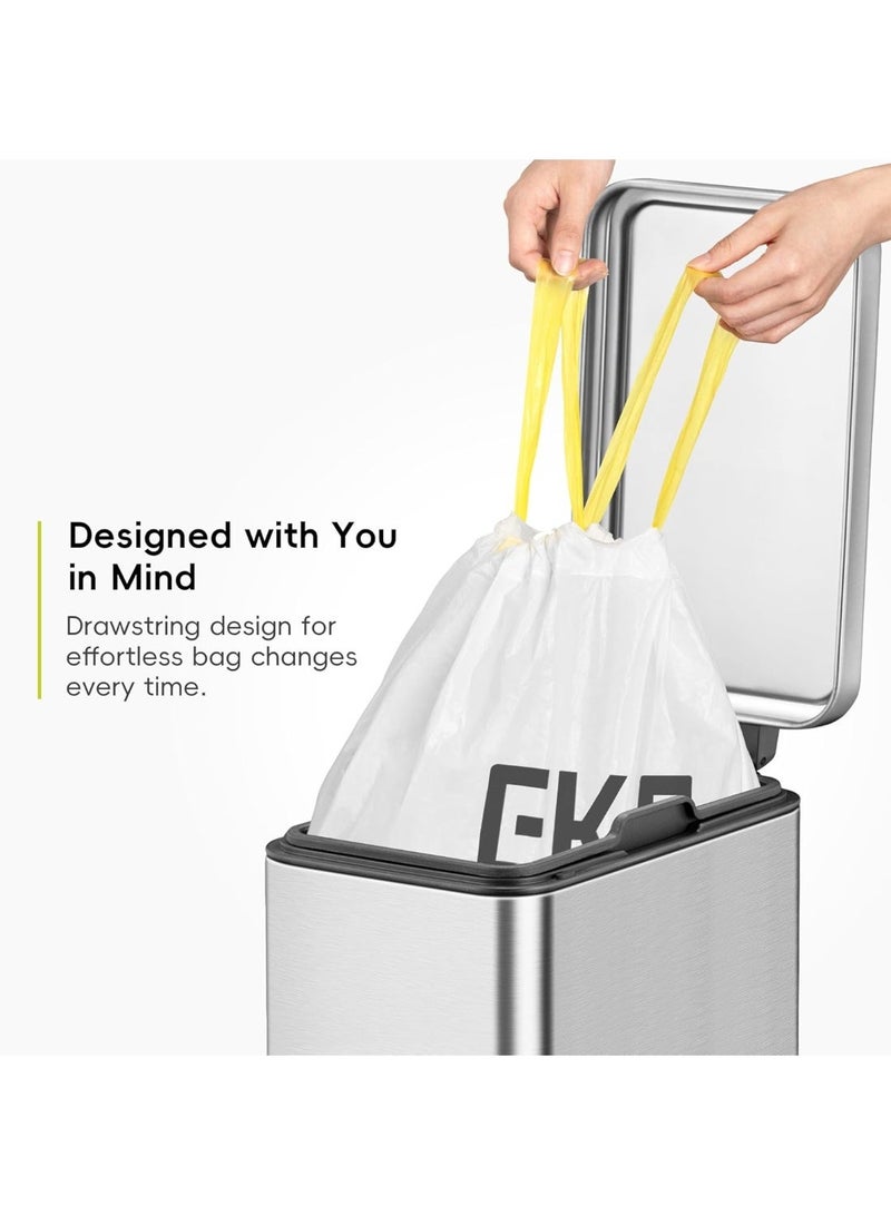 EKO Size B Bin Liners For Kitchen Bins 7-10 Litre Capacity 25 Bags - Image 3