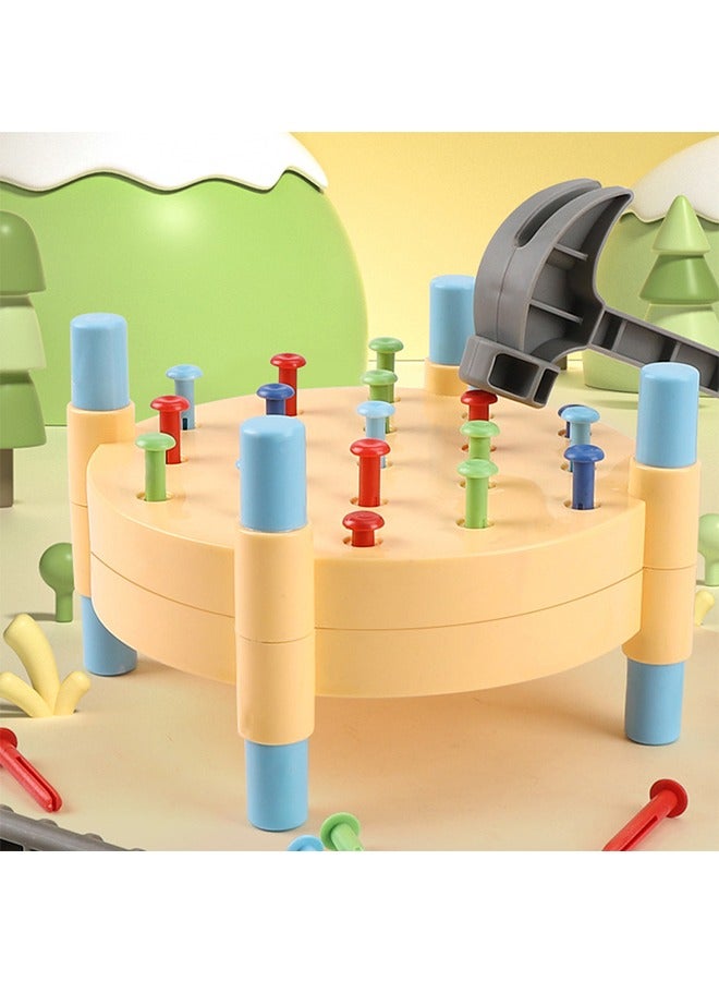 Baby Pounding Nail Hammer Set Toys For Toddlers Preschool Learning Toys Kids Early Education Safty Toy For Boys And Girls - Image 2
