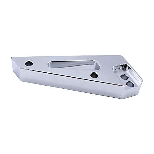 TAKPART Aluminum Alternator Bracket Kit Without Adjustable Tensioning Rod Polished Compatible for Chevy SBC 350 Short Water Pump SWP - Image 3