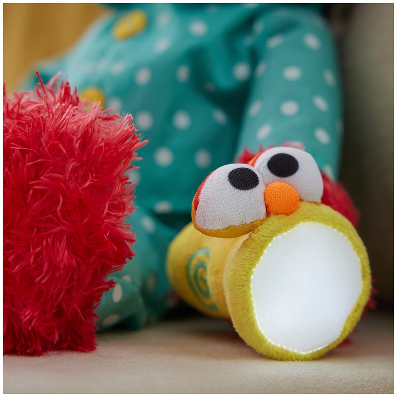 GUND Sesame Street Official Bedtime Elmo Muppet Plush, Premium Glow-in-The-Dark Plush Toy for Ages 1 & Up, Red, 12â€ - Image 3