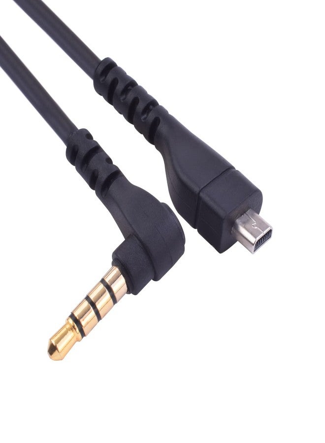 Saipomor Arctis7 Cable Replacement 3.5mm Audio Cord Compatible with SteelSeries Arctis 3, Arctis 5, Arctis Nova 3, Arctis Prime, Arctis Pro Wireless, Arctis Pro+ GameDAC Gaming Headsets(5ft/Black) - Image 1