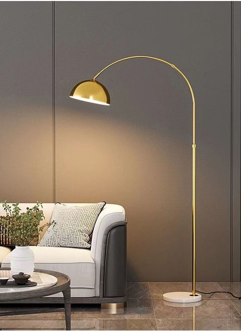Minimal Modern Living Room Bedroom Floor Lamp With Remote Control Floor Light gold 183x100 cm