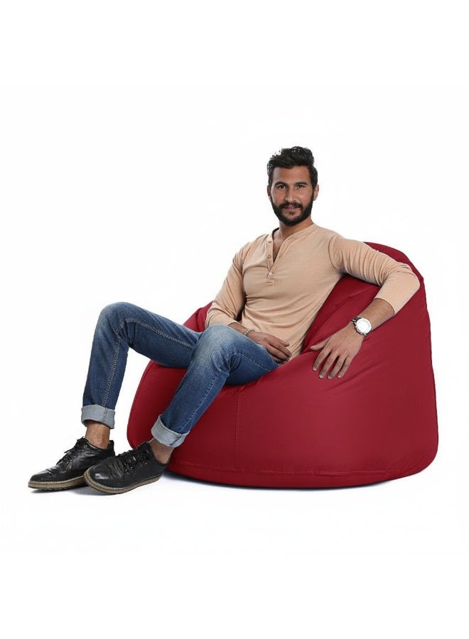 كوزي Bean Bag Chair, Large Round Lounger Seat - Image 2