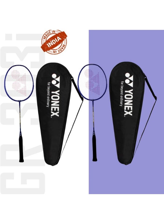 Yonex YONEX GR303i Blue Strung Badminton Racquet  (Pack of: 2, 95 g)  - Image 4