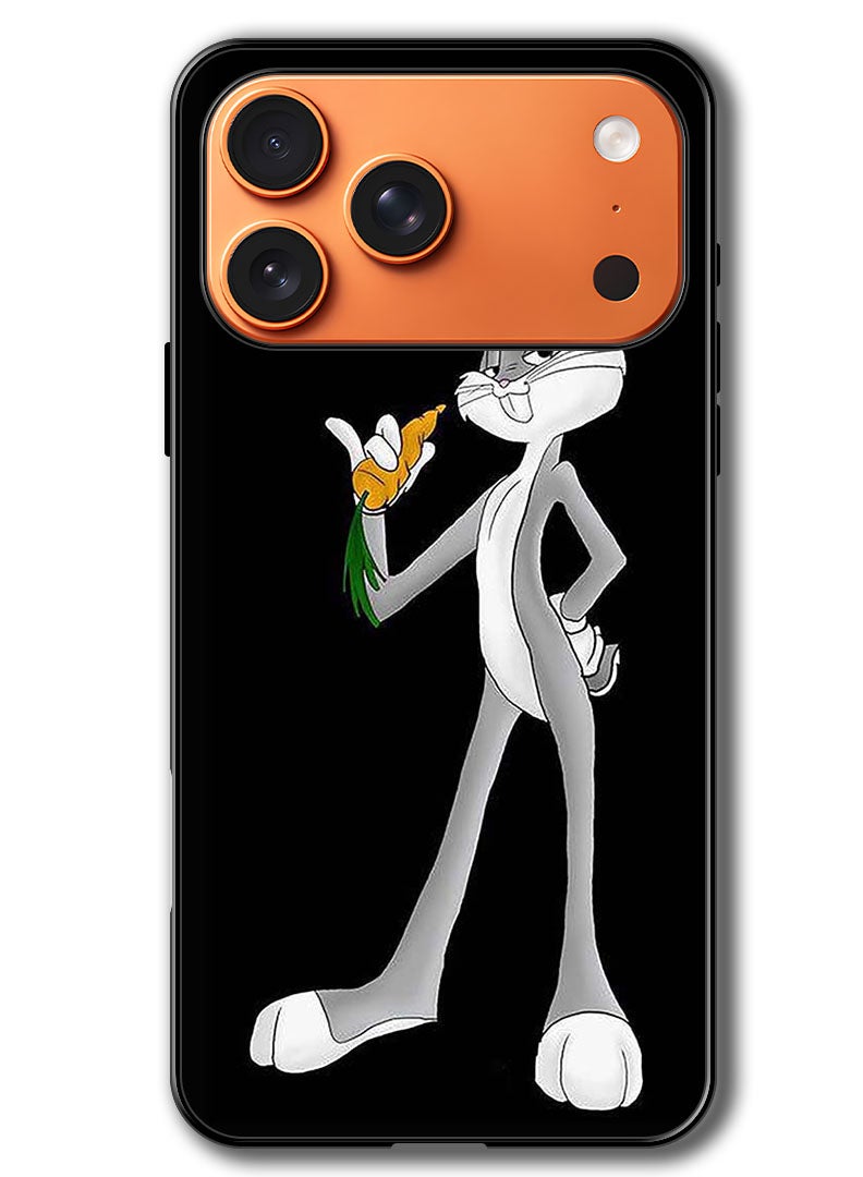 Theodor Case Compatible with Apple iPhone 17 Pro Max 6.9 Inch Protection Shockproof Bumper Cover Rabbit - Image 1