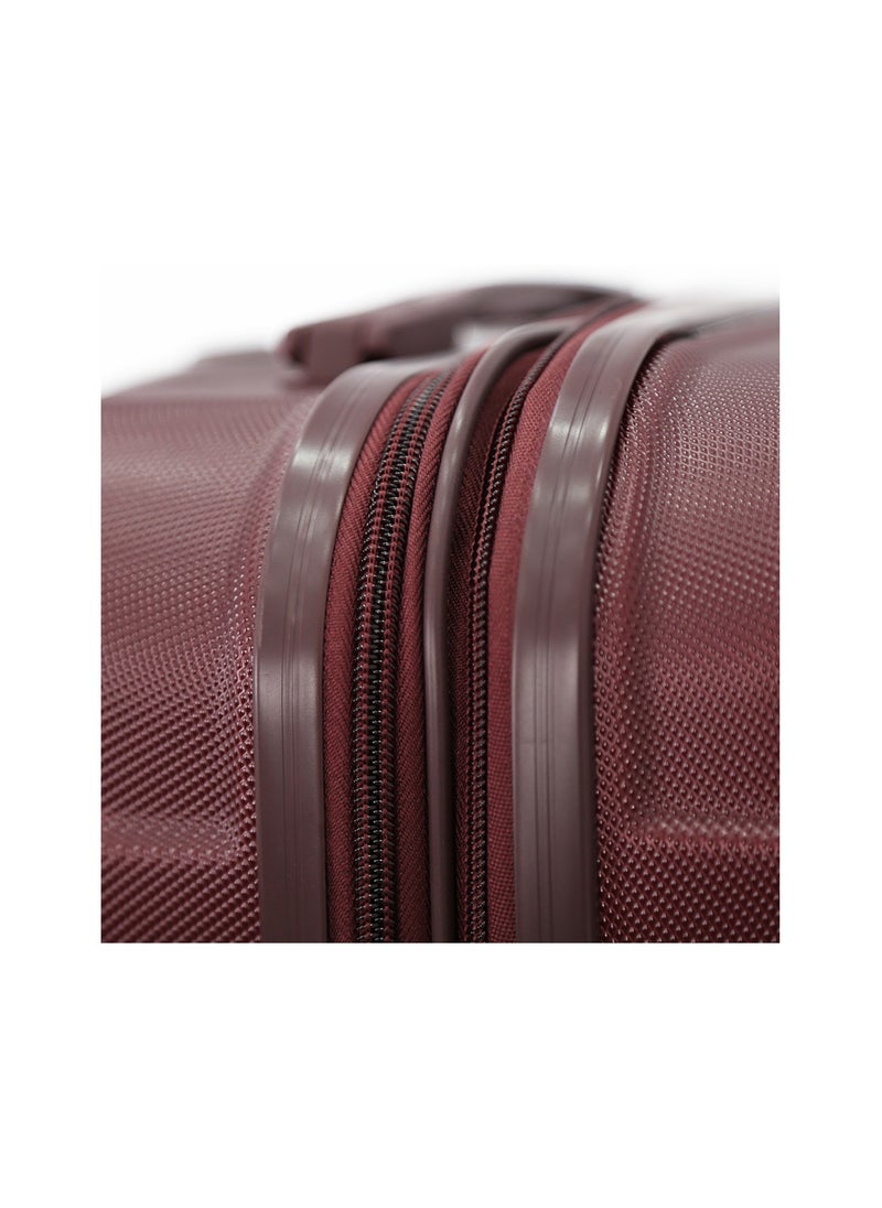 GIORDANO Hardshell Luggage Trolley Bag 3 Pieces Set,Maroon (S-20",M-24",L-28")  - Image 5