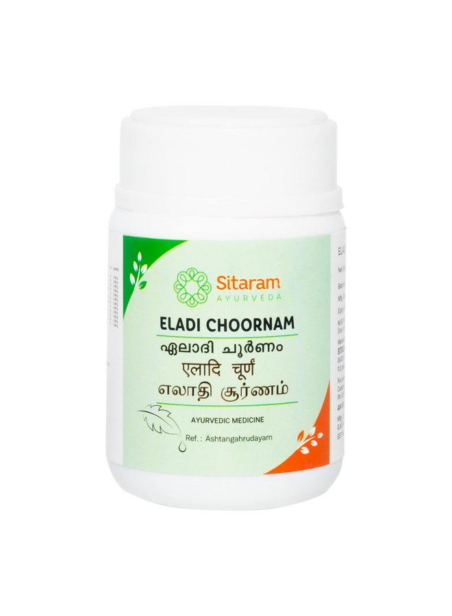 Sitaram Ayurveda Eladi Choornam 50 gms | Kerala Ayurvedic Eladi Choornam For Healthy Skin - Image 1