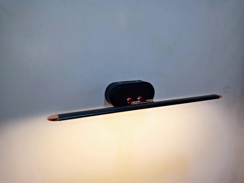 FILLISKA ® ضوء مرآة حديث بتقنية LED مع 3 أوضاع إضاءة قابلة للتعديل (أبيض، أبيض دافئ وأبيض محايد) (ضمان 2 سنة) (6 واط أسود ووردي ذهبي) - Image 3