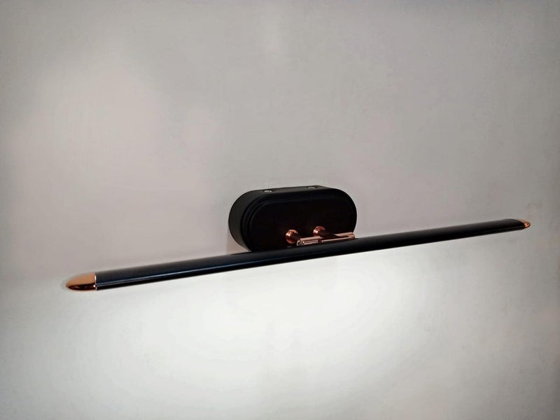 FILLISKA ® ضوء مرآة حديث بتقنية LED مع 3 أوضاع إضاءة قابلة للتعديل (أبيض، أبيض دافئ وأبيض محايد) (ضمان 2 سنة) (6 واط أسود ووردي ذهبي) - Image 4