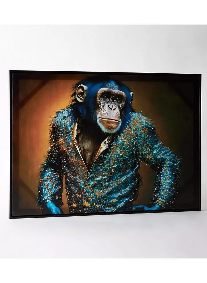 Home Box Ersel Glam Ape with Foil Surface - 50x70x2.8 cm - Image 1