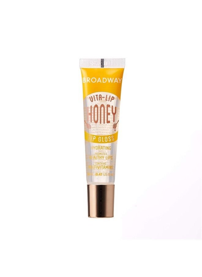 Broadway Vita-Lip Clear Lip Gloss 0.47oz/14ml (Honey) 6 PACK  - Image 2