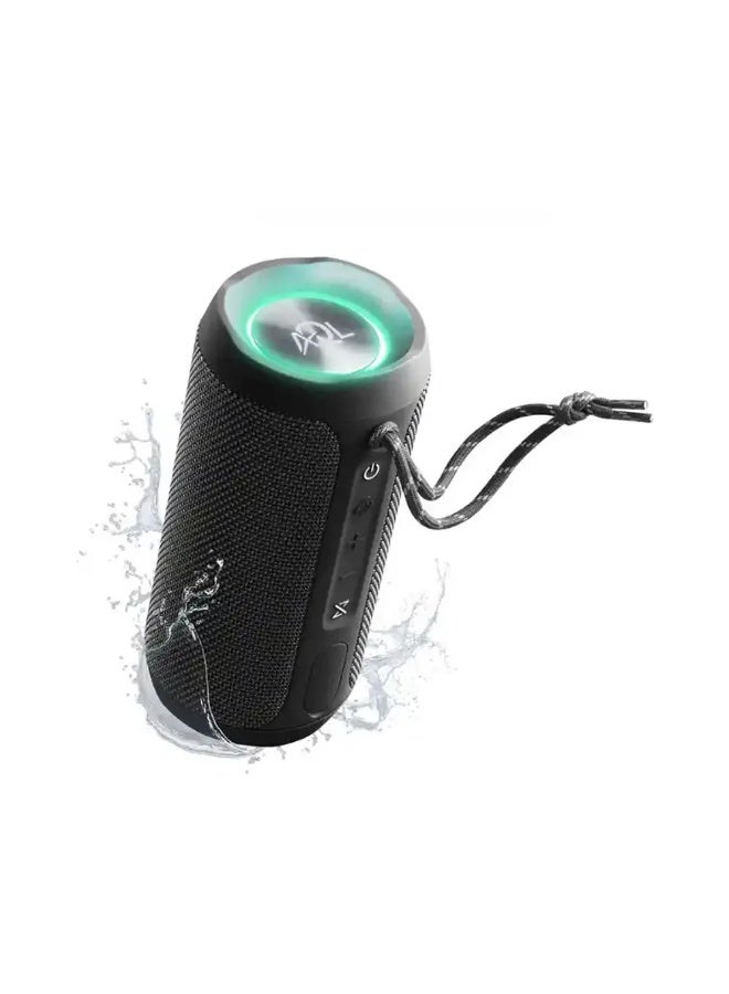 cellularline BTSPKGLOWEGYK GLOW RGB Wireless Portable Speaker -Black - Image 1