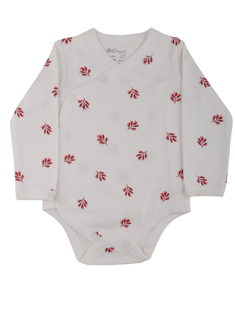 El Sayaad New Born Long sleeves Cotton Bodysuit Shaya 