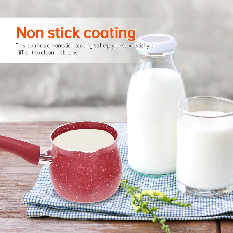 1 Pc Milk Pot, Milk Saucepan Milk Heating Pot Butter Warmer Pan Melting Pot Mini Cooking Pot for Milk Butter Sauce - Image 2