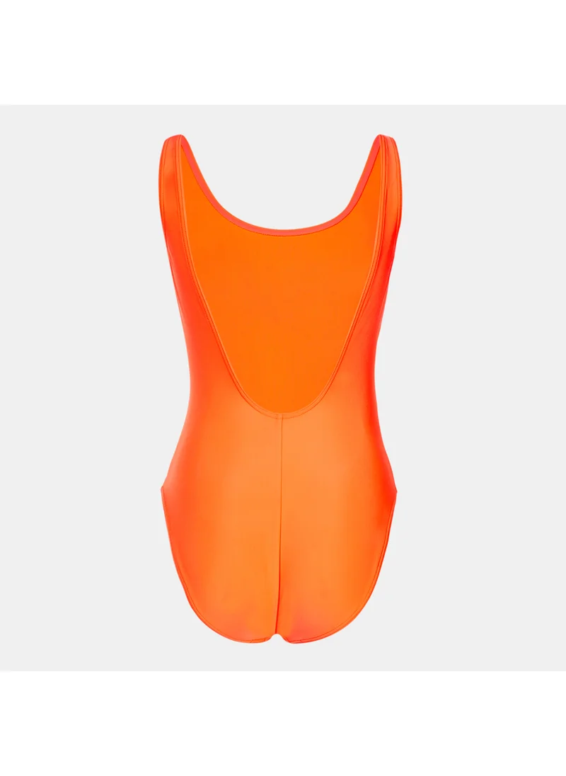 speedo Women’s Logo Deep U-Back Swimsuit