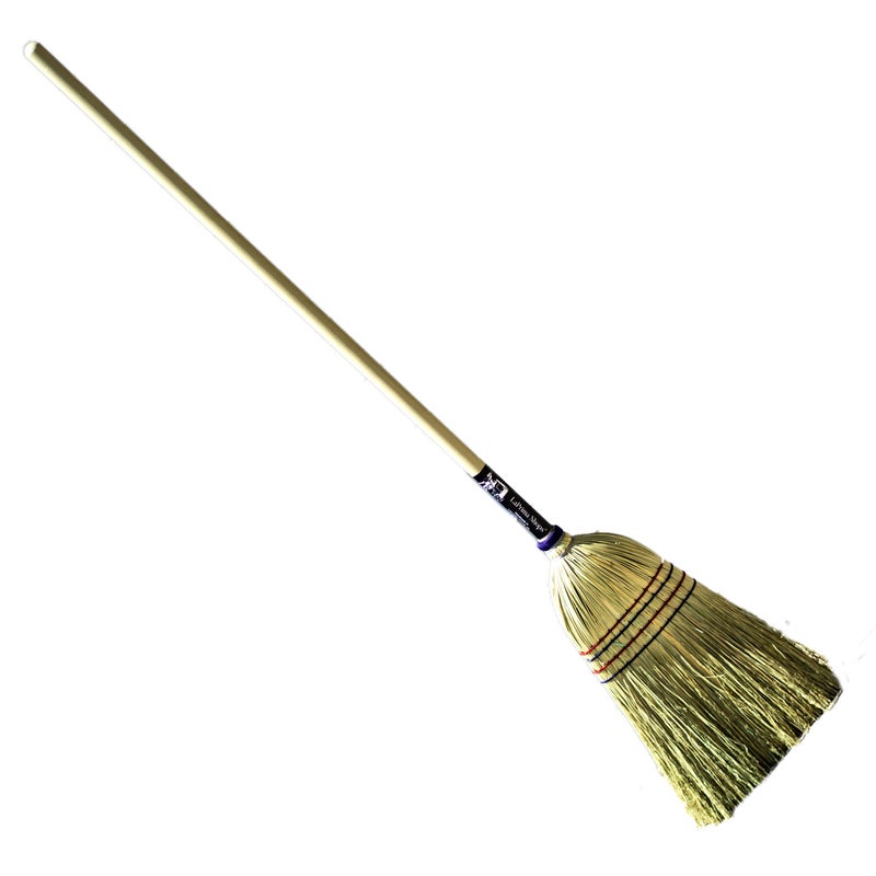 LaPrima Shops LaPrima Shops Authentic Hand Made All Broomcorn Broom 54InchMedium 