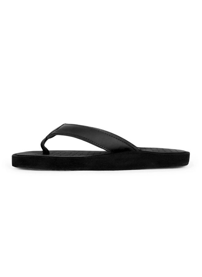 YOHO YOHO Waves Men ortho slippers with arch support |soft comfortable stylish and anti skid Men's Flip-Flops & Slippers in exciting color | Styles | Daily Use |Waves (Black, numeric_6)  - Image 3